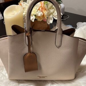 Kate Spade New York Avenue Medium satchel bag in a cream